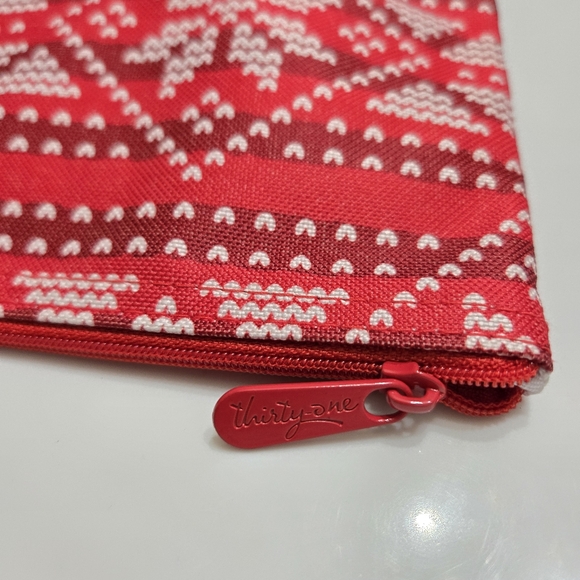 Thirty-One Large Top Zip Pouch - Picture 4 of 5